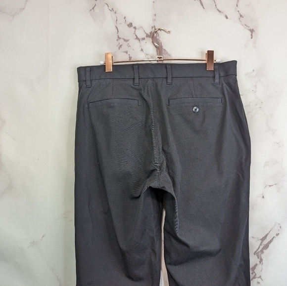 Everlane Chino Pants Mens Size 31 x 30 Black Uniform Performance Slim Fit NEW - Picture 8 of 14